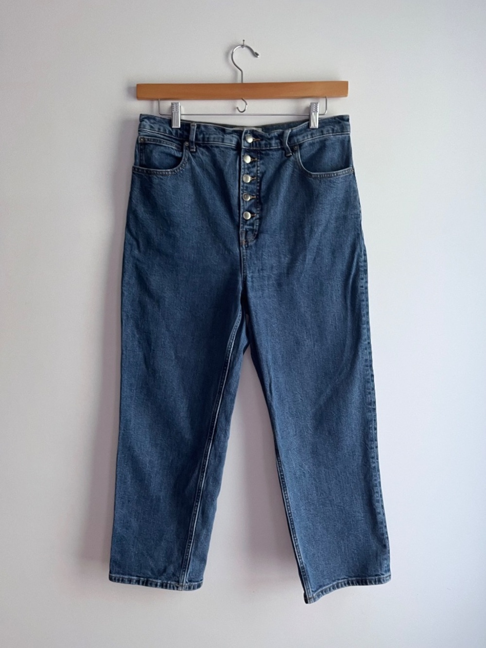 Everlane "The Way High" button fly jeans - Size 32